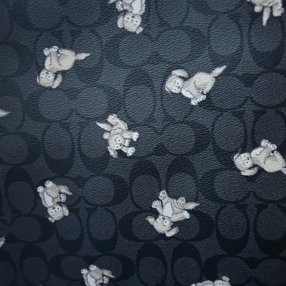 Coach Dempsey purse bag tote puppies puppy nwt very large new - Picture 9 of 16